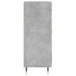 vidaXL Servantă, gri beton, 69,5x34x90 cm, lemn compozit