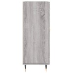 vidaXL Servantă, gri sonoma, 69,5x34x90 cm, lemn compozit