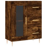 vidaXL Servantă, stejar fumuriu, 69,5x34x90 cm, lemn compozit vidaXL Servantă, stejar fumuriu, 69,5x34x90 cm, lemn compozit