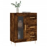 vidaXL Servantă, stejar fumuriu, 69,5x34x90 cm, lemn compozit vidaXL Servantă, stejar fumuriu, 69,5x34x90 cm, lemn compozit