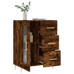 vidaXL Servantă, stejar fumuriu, 69,5x34x90 cm, lemn compozit vidaXL Servantă, stejar fumuriu, 69,5x34x90 cm, lemn compozit