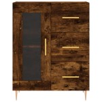 vidaXL Servantă, stejar fumuriu, 69,5x34x90 cm, lemn compozit vidaXL Servantă, stejar fumuriu, 69,5x34x90 cm, lemn compozit