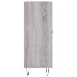 vidaXL Servantă, gri sonoma, 69,5x34x90 cm, lemn compozit