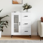 vidaXL Servantă, alb, 69,5x34x90 cm, lemn compozit vidaXL Servantă, alb, 69,5x34x90 cm, lemn compozit