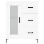vidaXL Servantă, alb, 69,5x34x90 cm, lemn compozit vidaXL Servantă, alb, 69,5x34x90 cm, lemn compozit