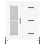 vidaXL Servantă, alb, 69,5x34x90 cm, lemn compozit vidaXL Servantă, alb, 69,5x34x90 cm, lemn compozit