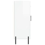 vidaXL Servantă, alb extralucios, 69,5x34x90 cm, lemn compozit vidaXL Servantă, alb extralucios, 69,5x34x90 cm, lemn compozit