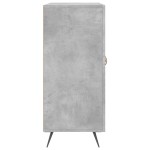 vidaXL Dulap, gri beton, 90x34x80 cm, lemn compozit