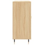 vidaXL Dulap, stejar sonoma, 90x34x80 cm, lemn compozit