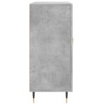vidaXL Dulap, gri beton, 90x34x80 cm, lemn compozit vidaXL Dulap, gri beton, 90x34x80 cm, lemn compozit