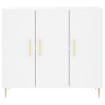 vidaXL Dulap, alb, 90x34x80 cm, lemn compozit vidaXL Dulap, alb, 90x34x80 cm, lemn compozit