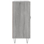 vidaXL Dulap, gri sonoma, 90x34x80 cm, lemn compozit vidaXL Dulap, gri sonoma, 90x34x80 cm, lemn compozit
