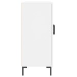 vidaXL Dulap, alb, 90x34x80 cm, lemn compozit vidaXL Dulap, alb, 90x34x80 cm, lemn compozit