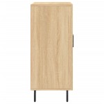 vidaXL Dulap, stejar sonoma, 90x34x80 cm, lemn compozit