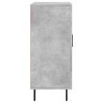 vidaXL Dulap, gri beton, 90x34x80 cm, lemn compozit vidaXL Dulap, gri beton, 90x34x80 cm, lemn compozit