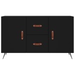 vidaXL Dulap, negru, 100x36x60 cm, lemn compozit