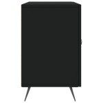 vidaXL Dulap, negru, 100x36x60 cm, lemn compozit