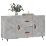 vidaXL Dulap, gri beton, 100x36x60 cm, lemn compozit vidaXL Dulap, gri beton, 100x36x60 cm, lemn compozit