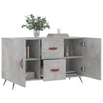 vidaXL Dulap, gri beton, 100x36x60 cm, lemn compozit vidaXL Dulap, gri beton, 100x36x60 cm, lemn compozit
