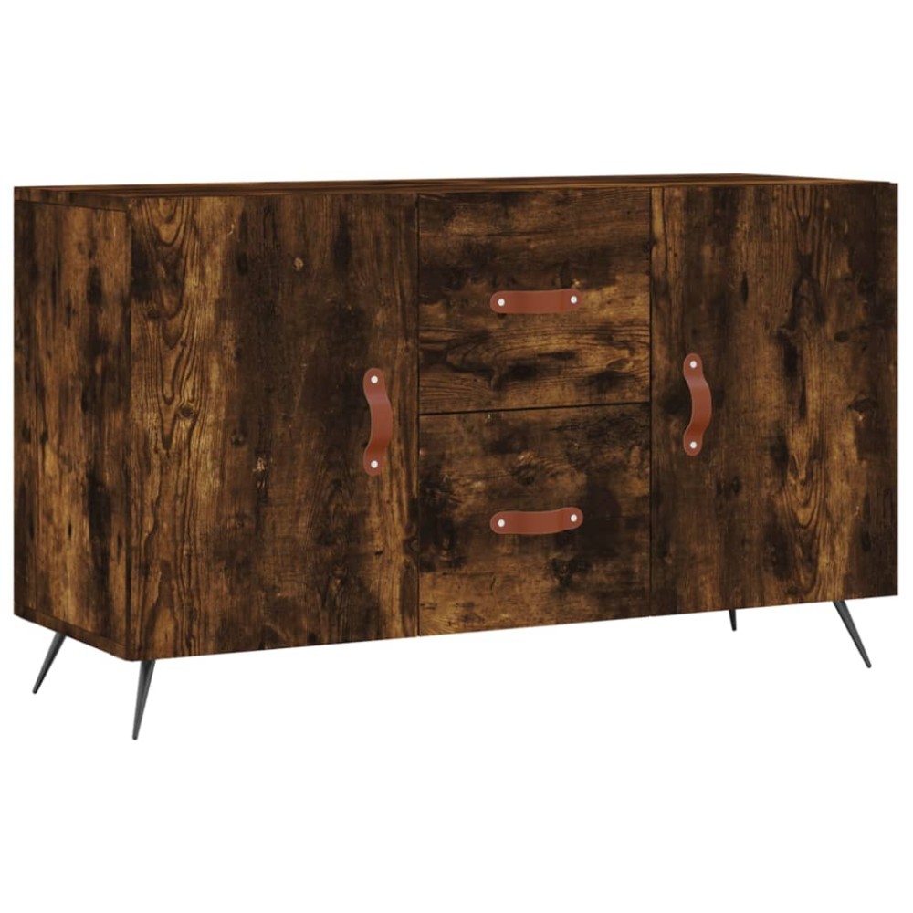 vidaXL Dulap, stejar fumuriu, 100x36x60 cm, lemn compozit