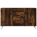 vidaXL Dulap, stejar fumuriu, 100x36x60 cm, lemn compozit