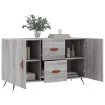 vidaXL Dulap, gri sonoma, 100x36x60 cm, lemn compozit vidaXL Dulap, gri sonoma, 100x36x60 cm, lemn compozit