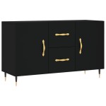 vidaXL Dulap, negru, 100x36x60 cm, lemn compozit