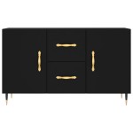 vidaXL Dulap, negru, 100x36x60 cm, lemn compozit