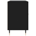 vidaXL Dulap, negru, 100x36x60 cm, lemn compozit