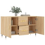 vidaXL Dulap, stejar sonoma, 100x36x60 cm, lemn compozit
