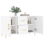 vidaXL Dulap, alb, 100x36x60 cm, lemn compozit