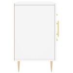 vidaXL Dulap, alb, 100x36x60 cm, lemn compozit