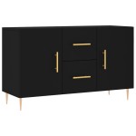 vidaXL Dulap, negru, 100x36x60 cm, lemn compozit