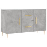 vidaXL Dulap, gri beton, 100x36x60 cm, lemn compozit vidaXL Dulap, gri beton, 100x36x60 cm, lemn compozit