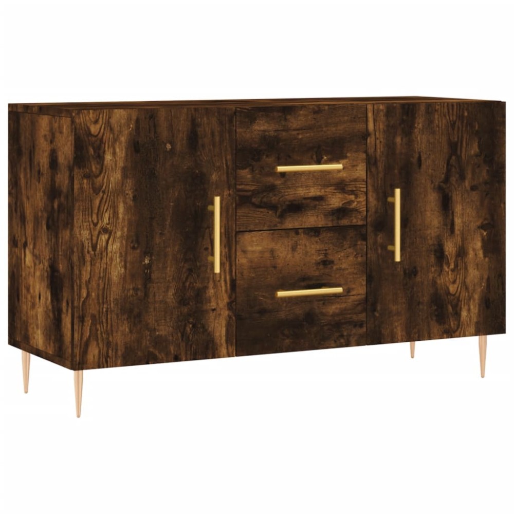 vidaXL Dulap, stejar fumuriu, 100x36x60 cm, lemn compozit