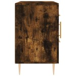 vidaXL Dulap, stejar fumuriu, 100x36x60 cm, lemn compozit