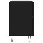 vidaXL Dulap, negru, 100x36x60 cm, lemn compozit