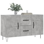 vidaXL Dulap, gri beton, 100x36x60 cm, lemn compozit vidaXL Dulap, gri beton, 100x36x60 cm, lemn compozit