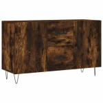 vidaXL Dulap, stejar fumuriu, 100x36x60 cm, lemn compozit
