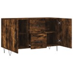 vidaXL Dulap, stejar fumuriu, 100x36x60 cm, lemn compozit