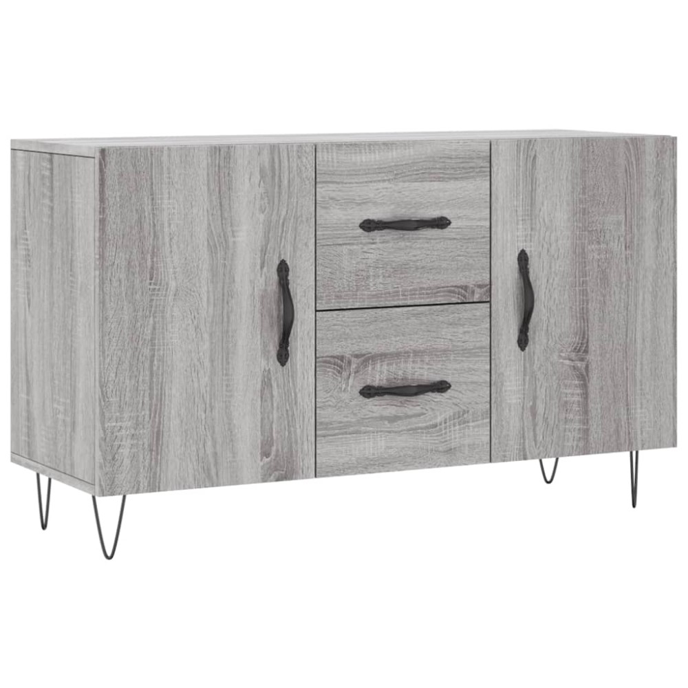 vidaXL Dulap, gri sonoma, 100x36x60 cm, lemn compozit