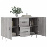 vidaXL Dulap, gri sonoma, 100x36x60 cm, lemn compozit vidaXL Dulap, gri sonoma, 100x36x60 cm, lemn compozit