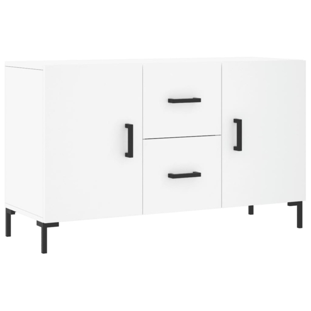 vidaXL Dulap, alb, 100x36x60 cm, lemn compozit