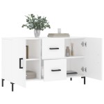 vidaXL Dulap, alb, 100x36x60 cm, lemn compozit