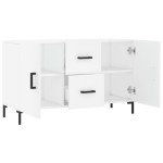 vidaXL Dulap, alb, 100x36x60 cm, lemn compozit