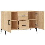 vidaXL Dulap, stejar sonoma, 100x36x60 cm, lemn compozit