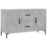 vidaXL Dulap, gri beton, 100x36x60 cm, lemn compozit vidaXL Dulap, gri beton, 100x36x60 cm, lemn compozit