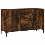 vidaXL Dulap, stejar fumuriu, 100x36x60 cm, lemn compozit