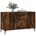 vidaXL Dulap, stejar fumuriu, 100x36x60 cm, lemn compozit