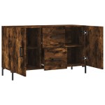vidaXL Dulap, stejar fumuriu, 100x36x60 cm, lemn compozit